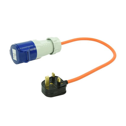 PLUG ADAPTER - 40CM - FROM UK (IRISH) TO CEE