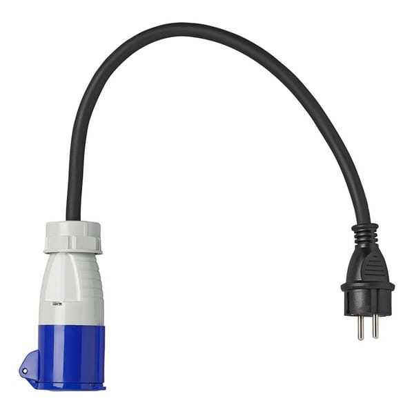 ADAPTER - 40CM 3X2.5MM - FROM SCHUKO PLUG TO CEE