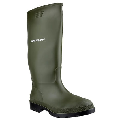 DUNLOP GREEN PVC ADULTS WELLINGTON - NON-SAFETY