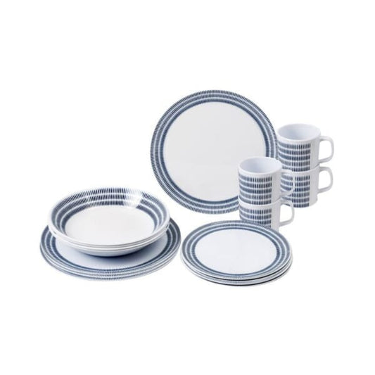 BRUNNER TABLEWARE SET BLUEBAY 16PCE
