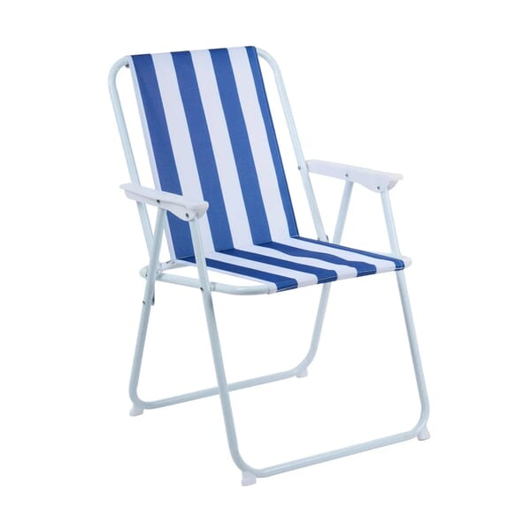 FOLDING BEACH CHAIR STRIPED