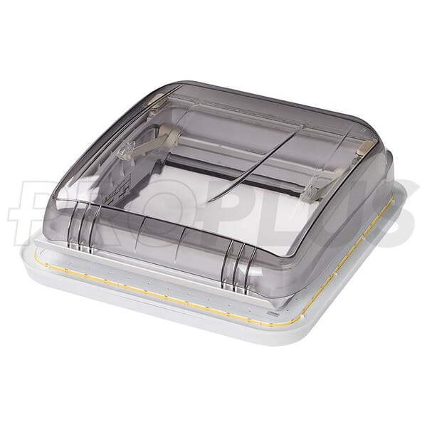 ROOF HATCH - 400X400MM - TRANSPARENT WITH LED - WITHOUT VENTILATION