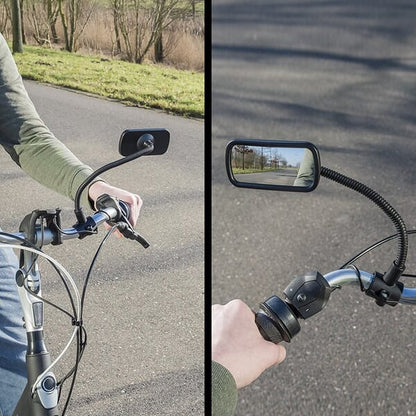 BIKE MIRROR WITH FLEX ARM