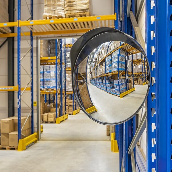 CONVEX TRAFFIC MIRROR 30CM DIAMETER