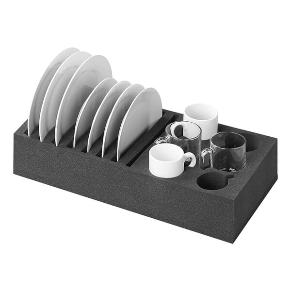FOAM CROCKERY HOLDER FOR PLATES & CUPS