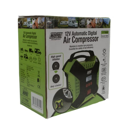 MP7950 12V Digital Automatic Compressor with LED Light