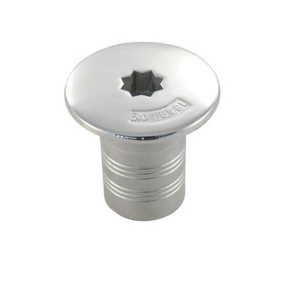 Deck Filler for use with standard winch handle - 2" Stainless Steel A4