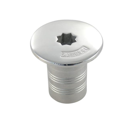 Deck Filler for use with standard winch handle - 2" Stainless Steel A4