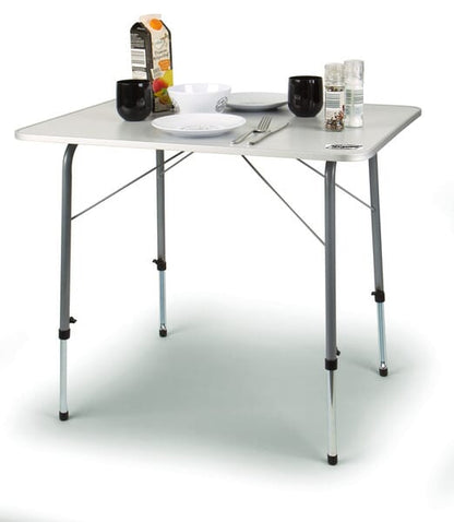 MCCAMPING OUTDOOR EQUIPMENT "OLE" CAMPING TABLE - 80X60CM - ADJUSTABLE HEIGHT