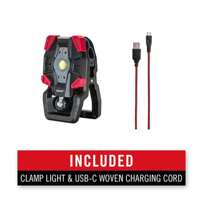 COAST CL40R RECHARGABLE / AC/DC DUAL POWER CLAMP WORKLIGHT 3900 LUMENS