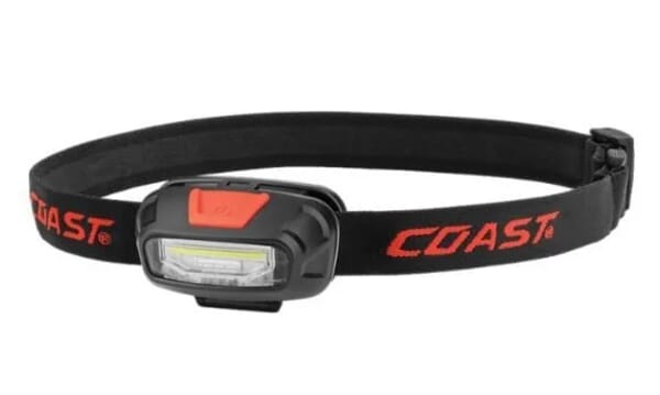 COAST FL13R RECHARGABLE LED HEADLAMP 270 LUMENS WITH RED AND WHITE LIGHT
