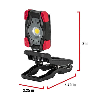 COAST CL20R RECHARGABLE / AC/DC DUAL POWER CLAMP WORKLIGHT 1750 LUMENS
