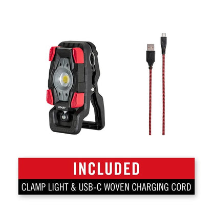 COAST CL20R RECHARGABLE / AC/DC DUAL POWER CLAMP WORKLIGHT 1750 LUMENS