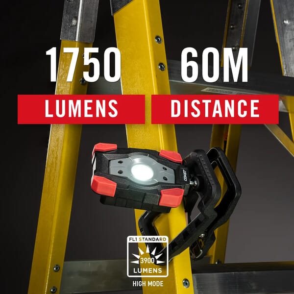 COAST CL20R RECHARGABLE / AC/DC DUAL POWER CLAMP WORKLIGHT 1750 LUMENS