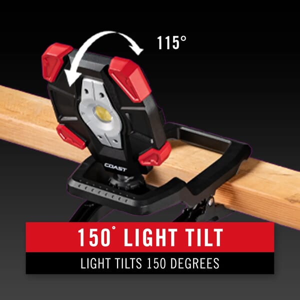 COAST CL20R RECHARGABLE / AC/DC DUAL POWER CLAMP WORKLIGHT 1750 LUMENS
