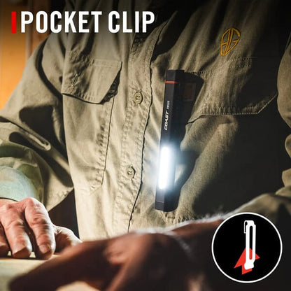 COAST PM50R RECHARGABLE WORKLIGHT - WHITE RED AND LASER LIGHTING - DUST AND WATER RESISTANT (IP54)