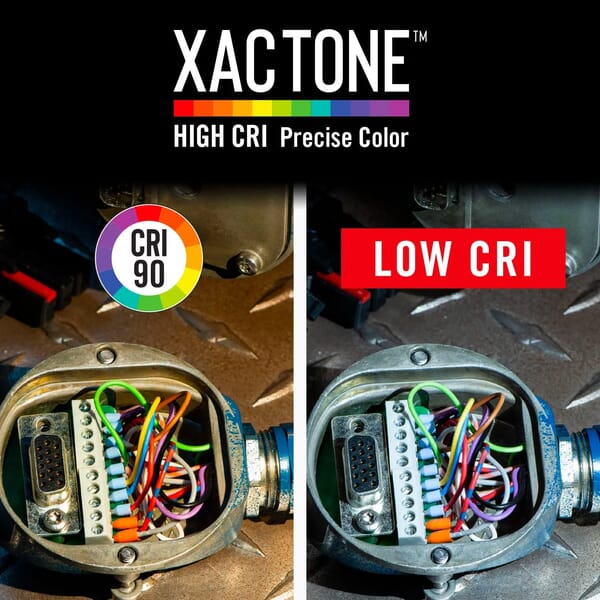COAST PM50R RECHARGABLE WORKLIGHT - WHITE RED AND LASER LIGHTING - DUST AND WATER RESISTANT (IP54)