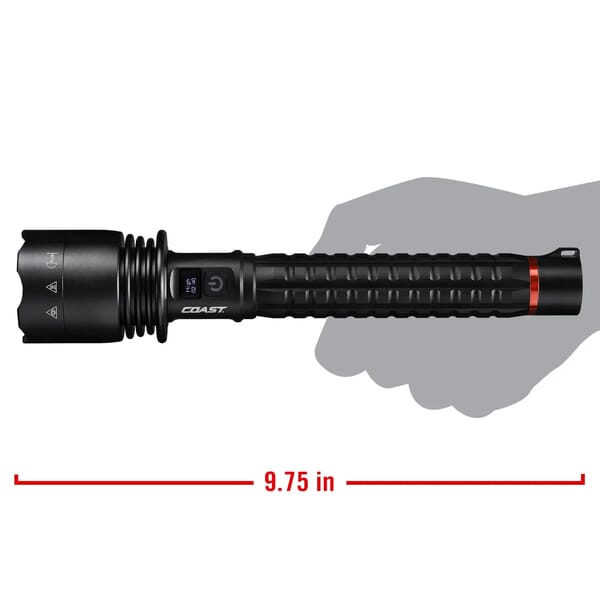 COAST XP40R RECHARGABLE TORCH 8000 LUMENS