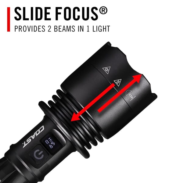 COAST XP40R RECHARGABLE TORCH 8000 LUMENS