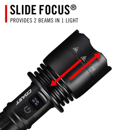 COAST XP40R RECHARGABLE TORCH 8000 LUMENS