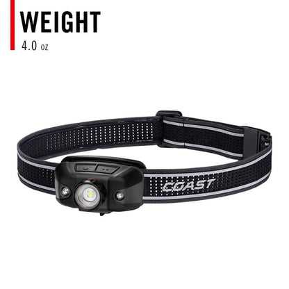 COAST FLX40R RECHARGABLE HEADLAMP 800 LUMENS