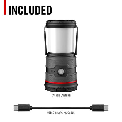 COAST EAL35R RECHARGABLE VOICE CONTROL LANTERN 1000 LUMENS WITH POWERBANK