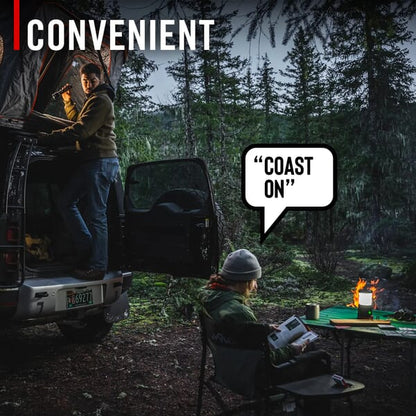 COAST EAL35R RECHARGABLE VOICE CONTROL LANTERN 1000 LUMENS WITH POWERBANK