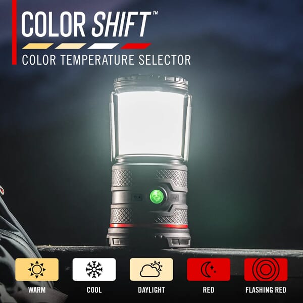 COAST EAL35R RECHARGABLE VOICE CONTROL LANTERN 1000 LUMENS WITH POWERBANK