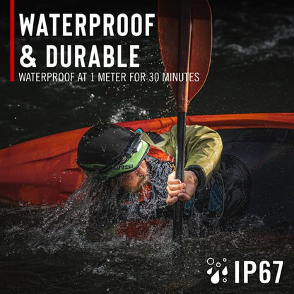 COAST WPH10R WATERPROOF RECHARGABLE HEADLAMP - LIGHTWEIGHT WITH MAGNET, 1000LUMENS