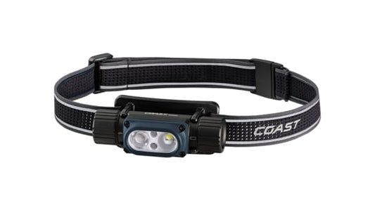 COAST WPH10R WATERPROOF RECHARGABLE HEADLAMP - LIGHTWEIGHT WITH MAGNET, 1000LUMENS