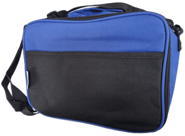 MYBENTO LUNCH COOLER BAG WITH CARRY STRAP - BLUE