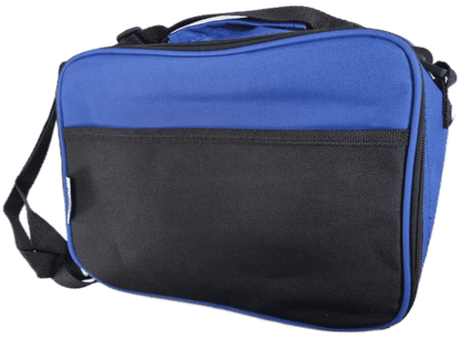 MYBENTO LUNCH COOLER BAG WITH CARRY STRAP - BLUE