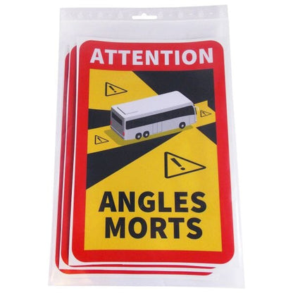 BLIND SPOT STICKER SET - ANGLES MORTS - MANDATORY IN FRANCE