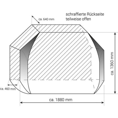 UNIVERSAL BICYCLE COVER FOR 3 BIKES