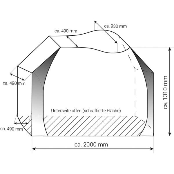 UNIVERSAL BICYCLE COVER FOR 2 BIKES