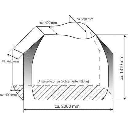 UNIVERSAL BICYCLE COVER FOR 2 BIKES