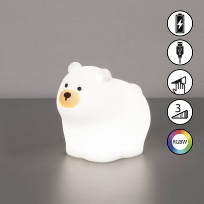 FISCHER & HONSEL KNUT KIDS RECHARGABLE LED BEAR LIGHT 0.4W