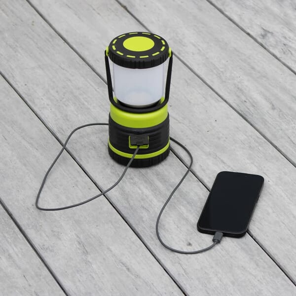 FISCHER & HONSEL MULTIGLOW RECHARGABLE LAMP WITH POWERBANK 5W