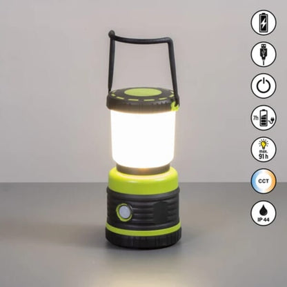 FISCHER & HONSEL MULTIGLOW RECHARGABLE LAMP WITH POWERBANK 5W