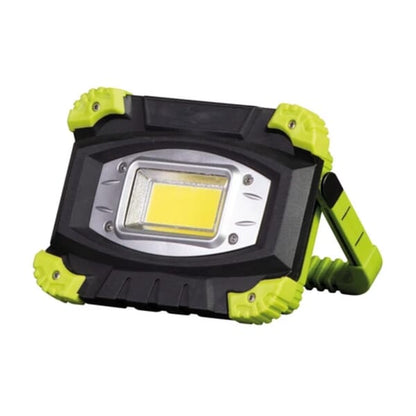 FISCHER & HONSEL MULTIGLOW RECHARGABLE OUTDOOR SPOTLIGHT WITH POWERBANK 8W