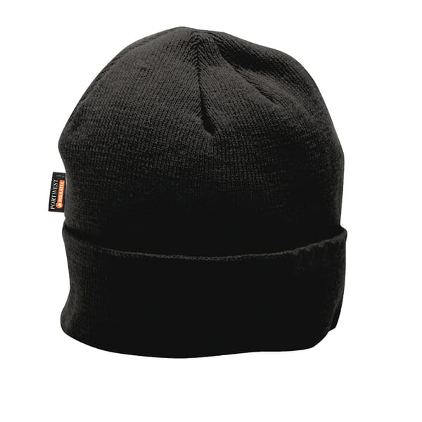 Portwest B013 - Insulated Knit Beanie Black