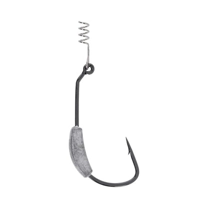 MIKADO JAWS HOOKS OFFSET WITH SCREW, 7G LEAD WEIGHT & SIZE  4/0 HOOK - PACK OF 3