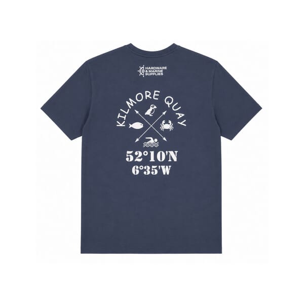 KILMORE QUAY T-SHIRT - UNISEX - ADULT - AIRFORCE BLUE