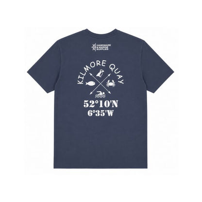 KILMORE QUAY T-SHIRT - UNISEX - ADULT - AIRFORCE BLUE