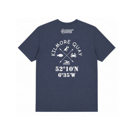 KILMORE QUAY T-SHIRT - UNISEX - ADULT - AIRFORCE BLUE