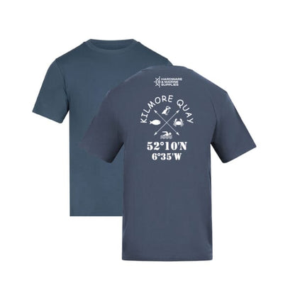 KILMORE QUAY T-SHIRT - UNISEX - ADULT - AIRFORCE BLUE