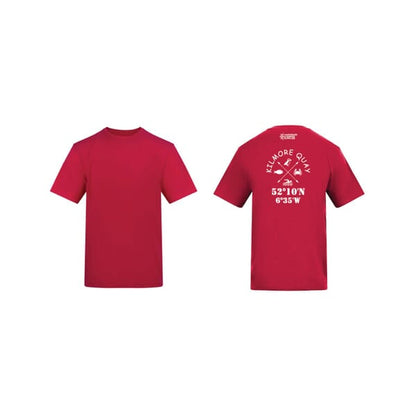 KILMORE QUAY T-SHIRT - UNISEX - ADULT - HOT PINK