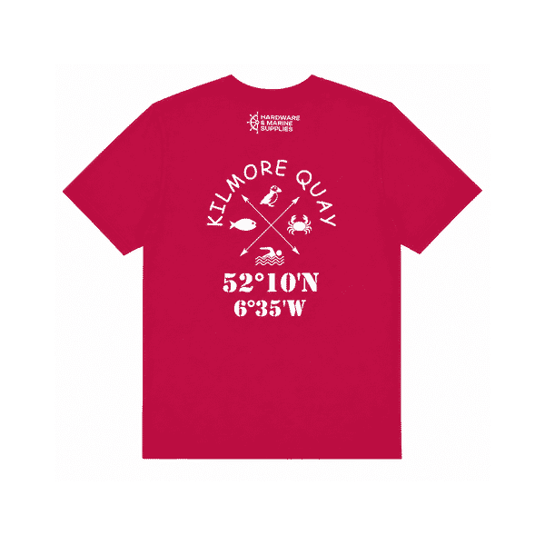 KILMORE QUAY T-SHIRT - UNISEX - ADULT - HOT PINK