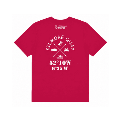 KILMORE QUAY T-SHIRT - UNISEX - ADULT - HOT PINK