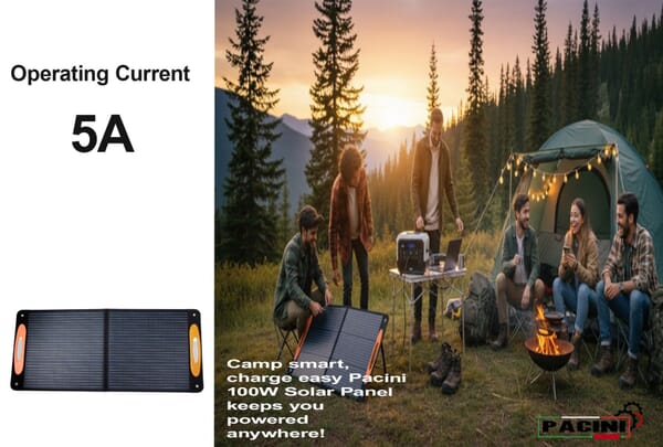 PACINI SOLAR PANEL 100W